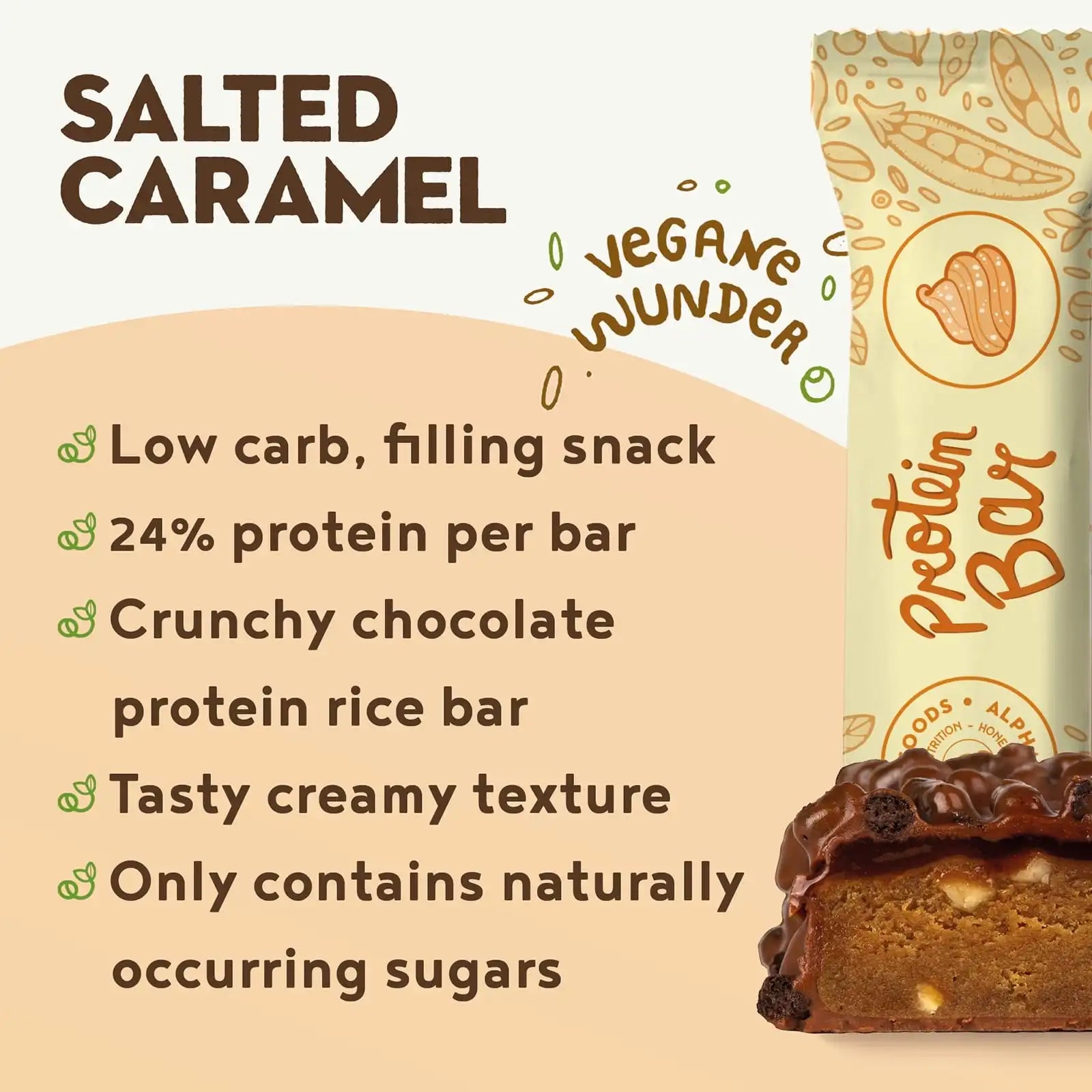 A+ One - Protein Bars - Salted Caramel