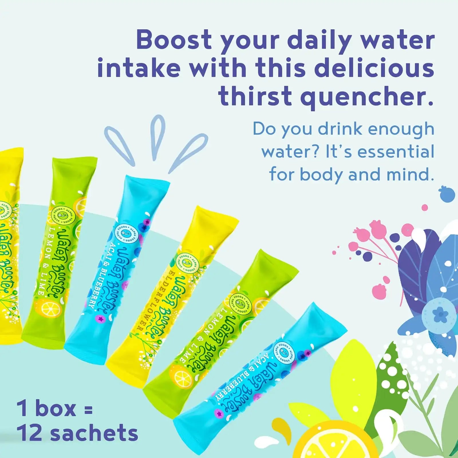 A+ One - Water Booster - 3 Flavour Pack