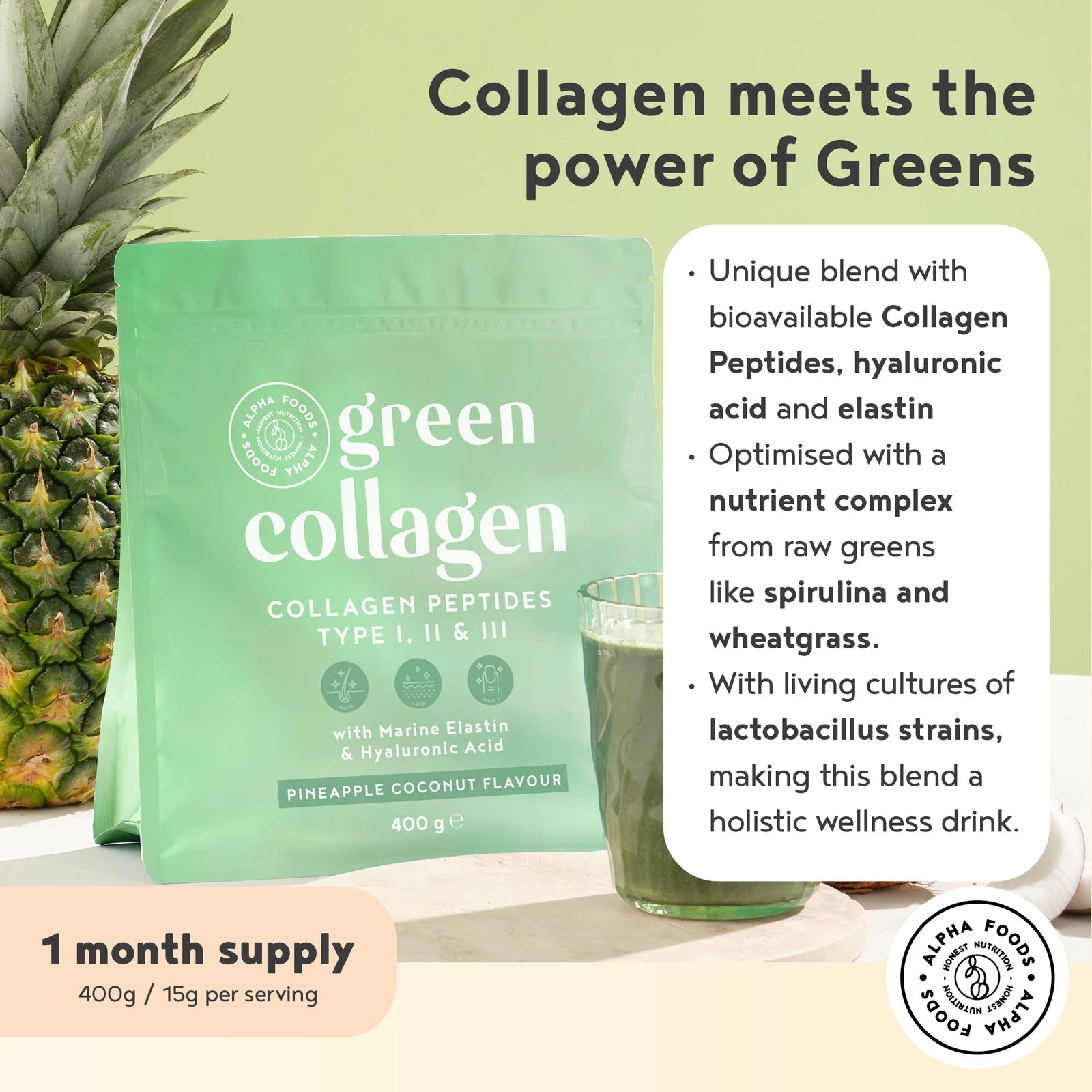 A+ One - Green Collagen