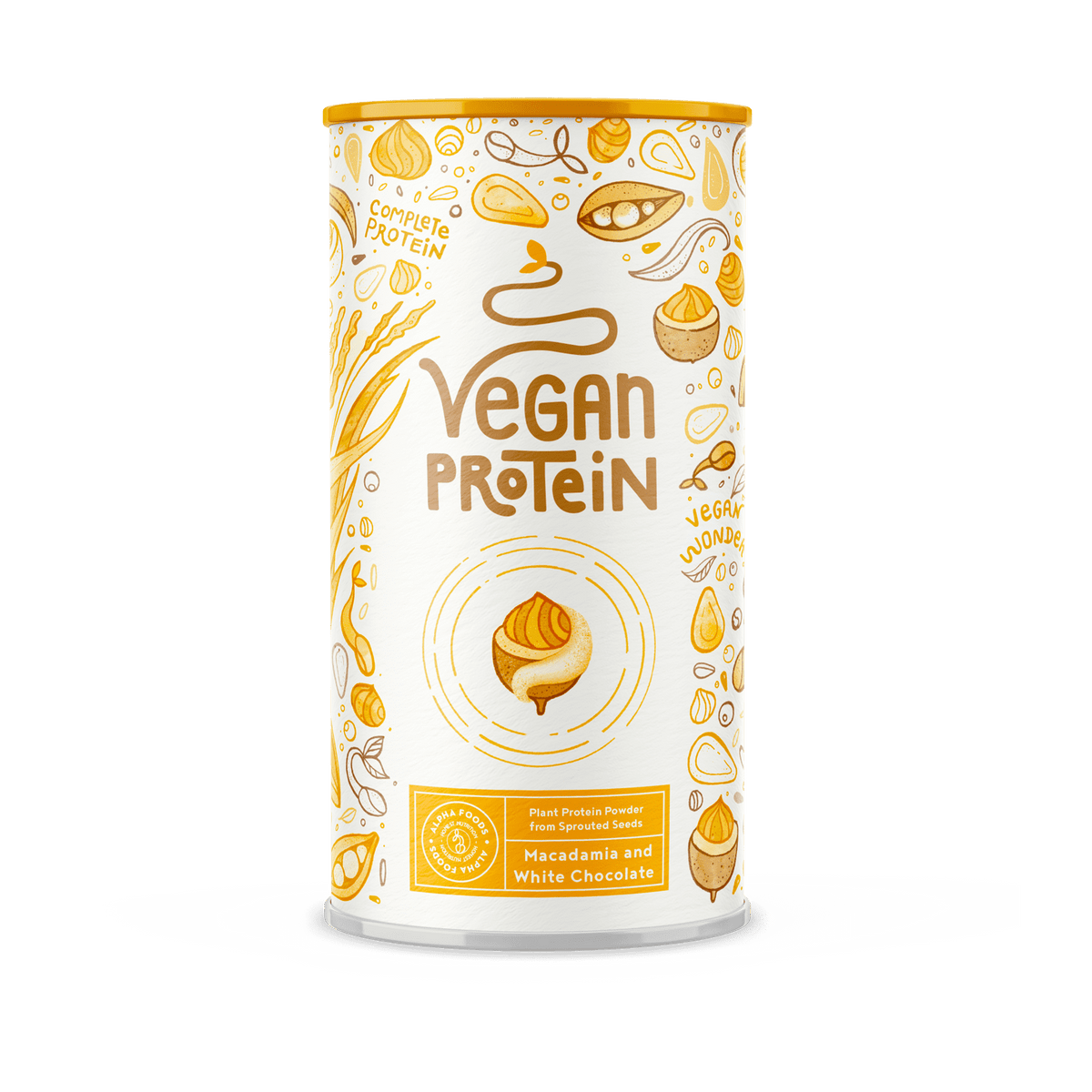 Vegan Protein Powder – White Chocolate Macadamia
