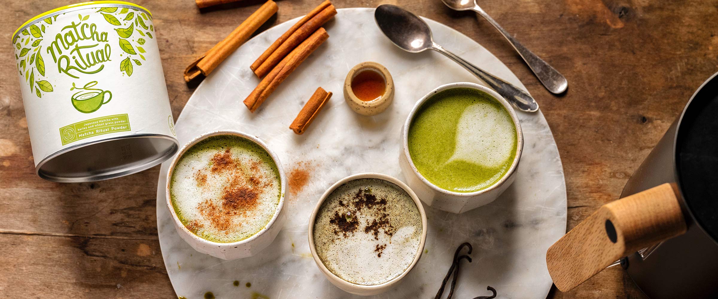 How to make matcha latte: 3 delicious variations