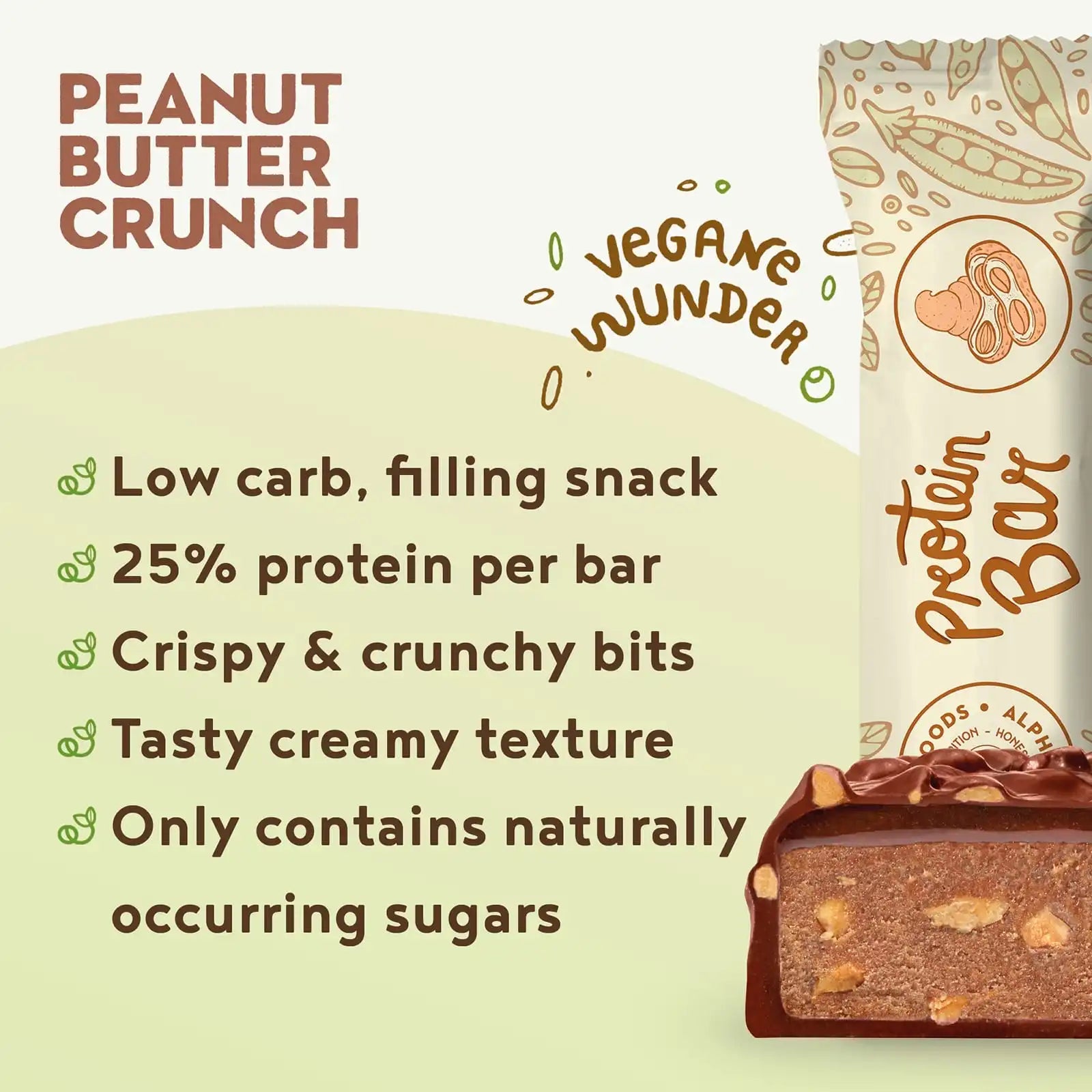 A+ One - Protein Bars - Peanut Butter Crunch