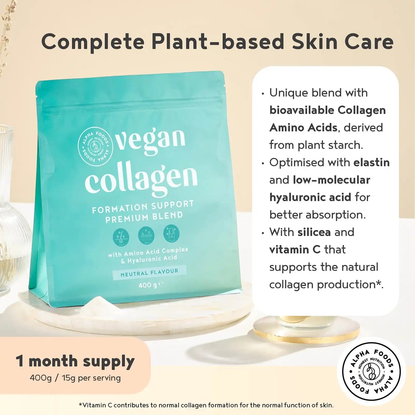 A+ One - Vegan Collagen Formation Support
