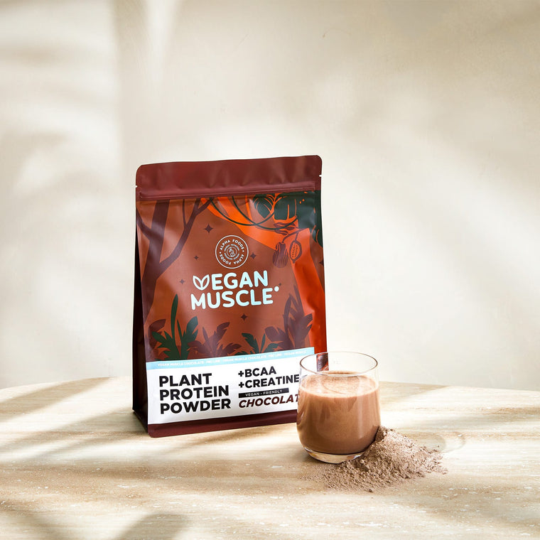 Vegan Muscle  - Creatine & BCAA Protein -  Chocolate