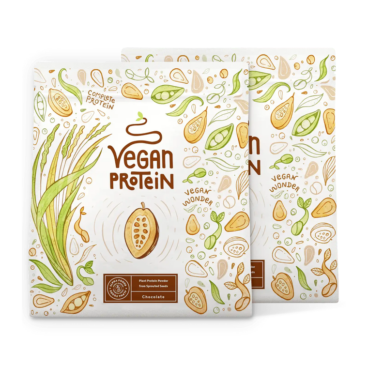 Vegan Protein - Chocolate Flavour 2x600g