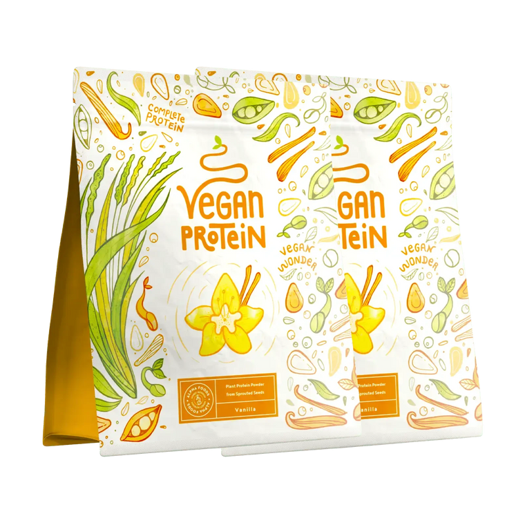 Vegan Protein - Vanilla Flavour 2x600g