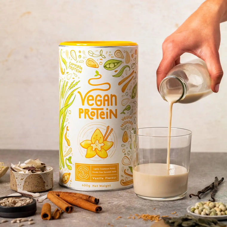 Vegan Protein - Vanilla Flavour 1.2Kg