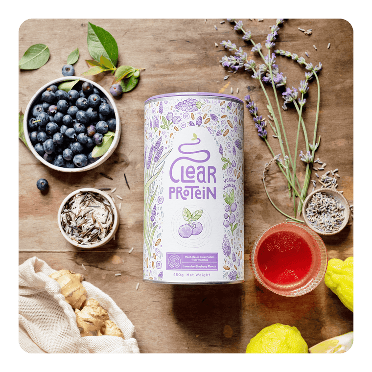 Clear Vegan Protein - Blueberry Lavender Flavour