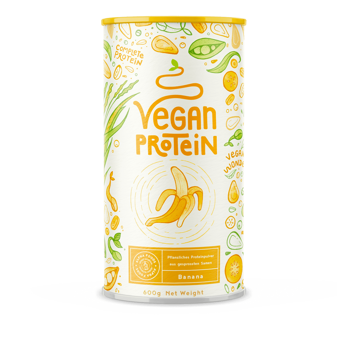 Vegan Protein - Tropical Banana Flavour