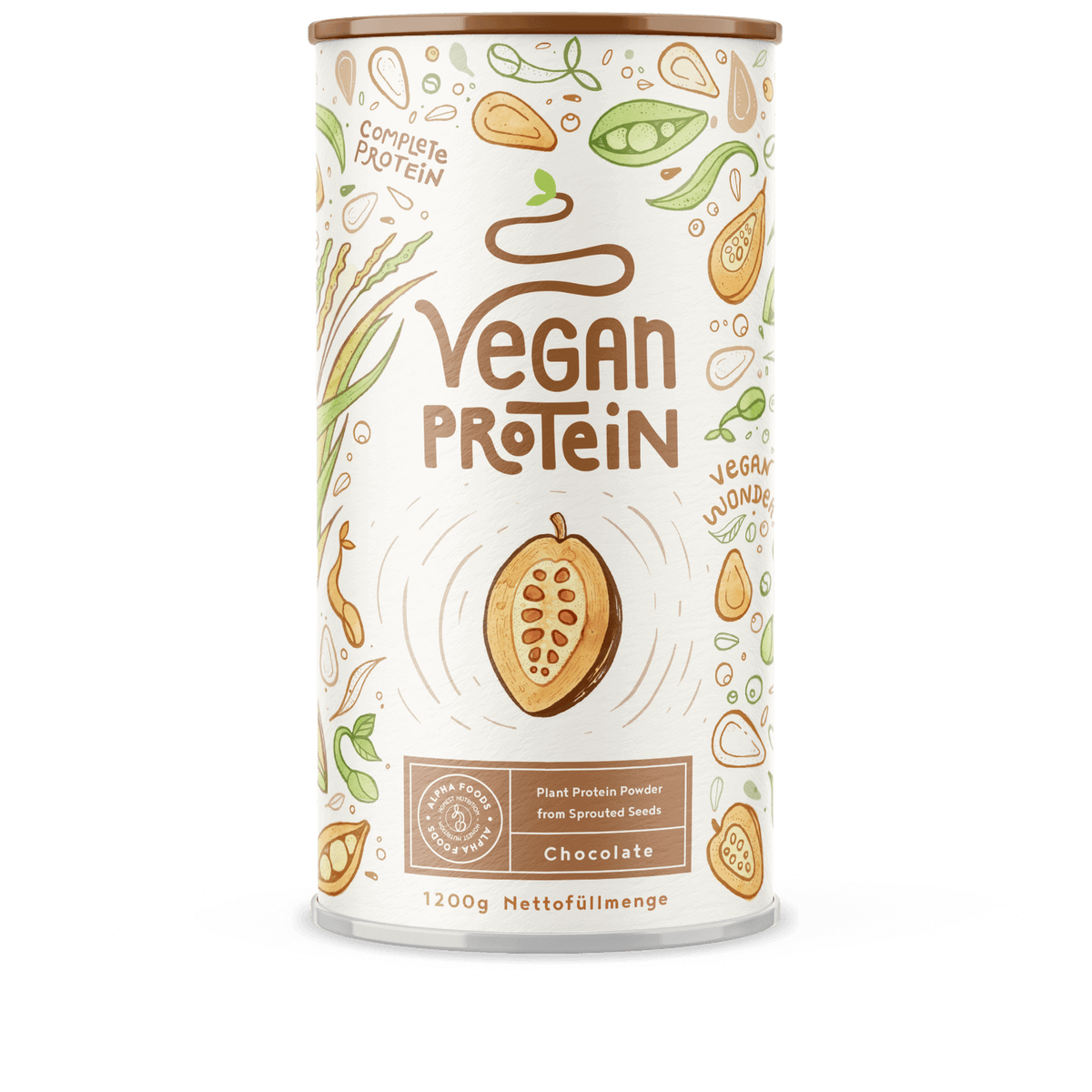 Vegan Protein - Chocolate Flavour 1.2Kg