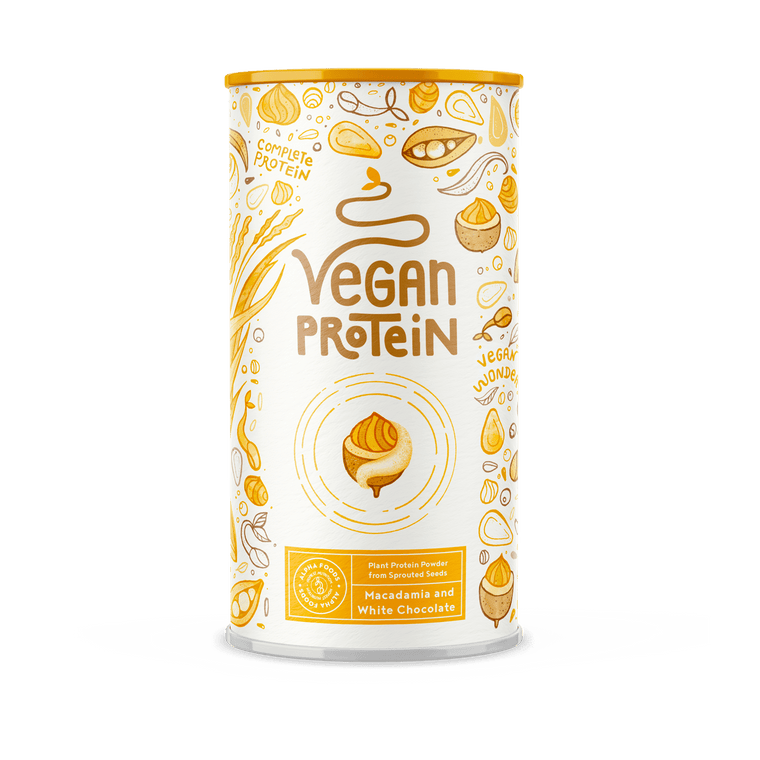 Vegan Protein Powder – White Chocolate Macadamia
